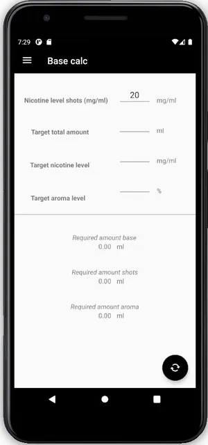 eLiquid Calculator